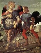Andrea del Verrocchio Tobias and the Angel Sweden oil painting artist